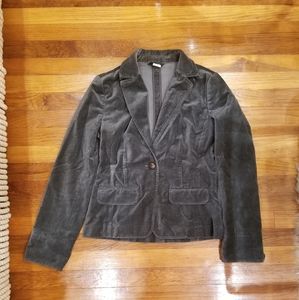 🌿 J. Crew Velvet Blazer Y2K